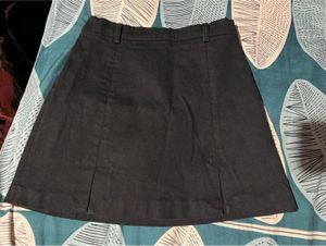 (sold through ig)Classic Black A-Line Skirt