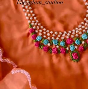 Hand Embroidered Suit