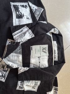 Unique Stamp Print boys Shirt