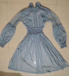 Flowy Blue Dress
