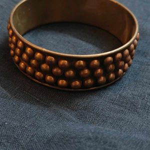 Unique Copper Studded Cuff Bracelet