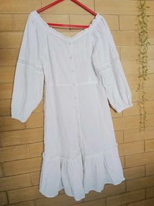 Chic White Mini Dress
