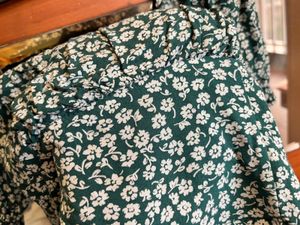 Floral Puff Sleeve Top