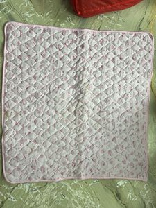 Cute Pink Quilted Baby Blanket wrapper