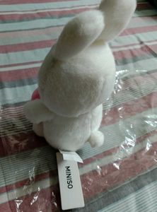 Miniso Adorable Plush Bunny with Heart Collectible