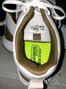 Stylish White &amp; brown shoes 😉