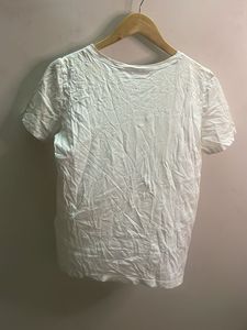 White Paradise Palm Island T-Shirt