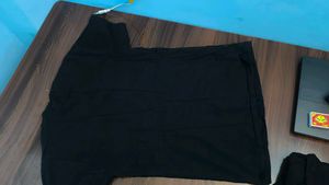 Black "Death" Graphic Tee