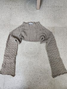Cropped Knit Bolero