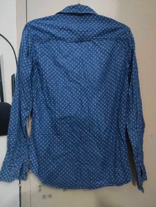 Lee Cooper Blue Patterned Shirt