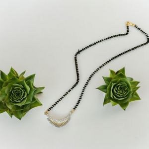 Elegant Diamond Mangalsutra Necklace