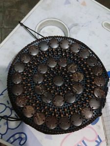 Unique Coconut Shell Clutch