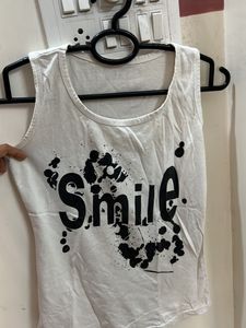 Designer Back Jacket With White Top