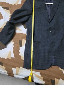 louie philip Men's Classic Checkered Blazer