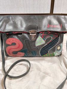 Unique Patchwork Crossbody Bag