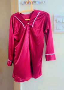 Satin Pajama Set