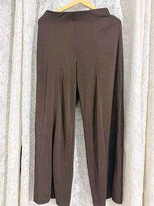 H&amp;M Brown Wide Leg Pants