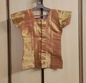 Kids' Ethnic Pattu Lehenga