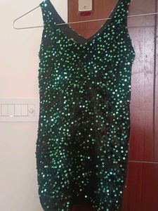 Sparkly Sequin Mini Dress