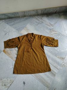 Stylish Mustard top