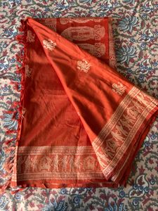 Pure silk baluchari saree