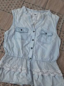 max denim top