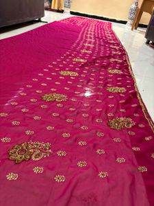 handwork, beautiful saree
