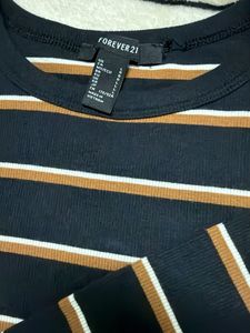 Striped Long Sleeve Top