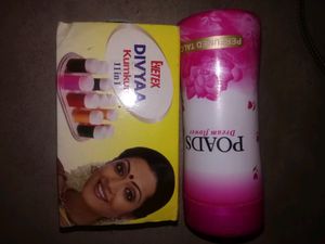 kumkum bindi and powder