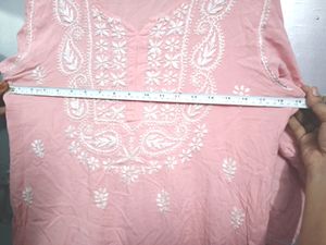 Lucknowi kurti Just Need To Iron