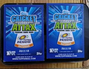 2017 Cricket Attax Rohit Sharma Combo🥶