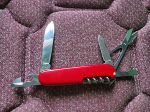 Victorinox Swiss Army Knife Red climber model