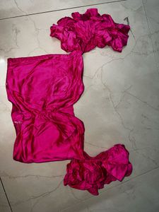 Pink crop top