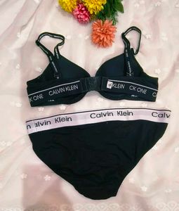 Calvin Klein CK bra with brief set