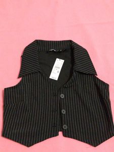 Pinstripe Vest - Classic Style