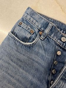 Zara Blue Wash Denim Jeans
