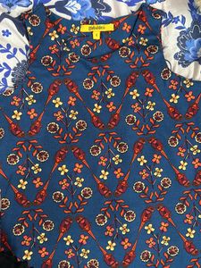 Kurta All Over Printed Global Desi Size S