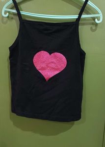 Cute Black &amp; Pink top