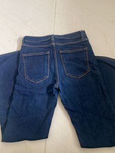 Classic Dark Wash Denim Jeans