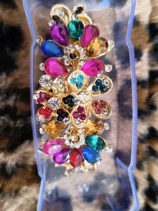 Jeweled Hair Claw Clip
