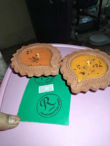 Sented Diya Set Of 2