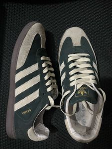 Adidas Samba  Green white sneaker