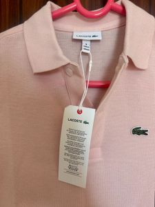 Lacoste 100% Cotton Pique Polo Tshirt