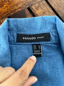 barely used blue Mango dress
