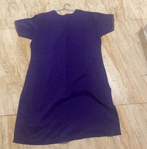 Elegant Purple Kurta