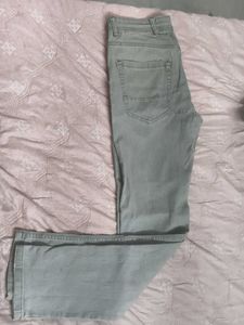 Men's Light Green Jeans