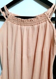 Beautiful Nude Color Dress