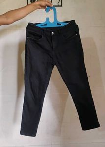 Classic Black Denim Jeans Size :28,30