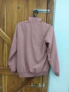 Dusty Rose Bomber Jacket