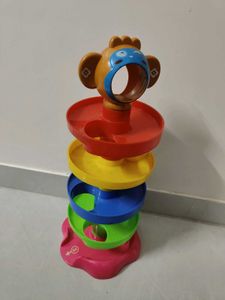 Colorful Monkey Ball Tower Toy